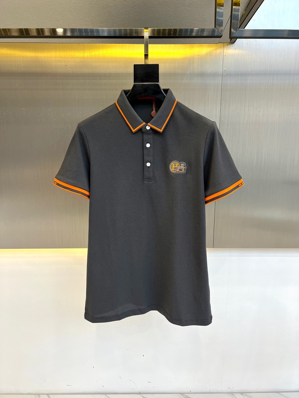 Hermes Polo Sun Protection Clothing 1:1 Clone
 Cotton Mercerized Summer Collection Fashion Casual