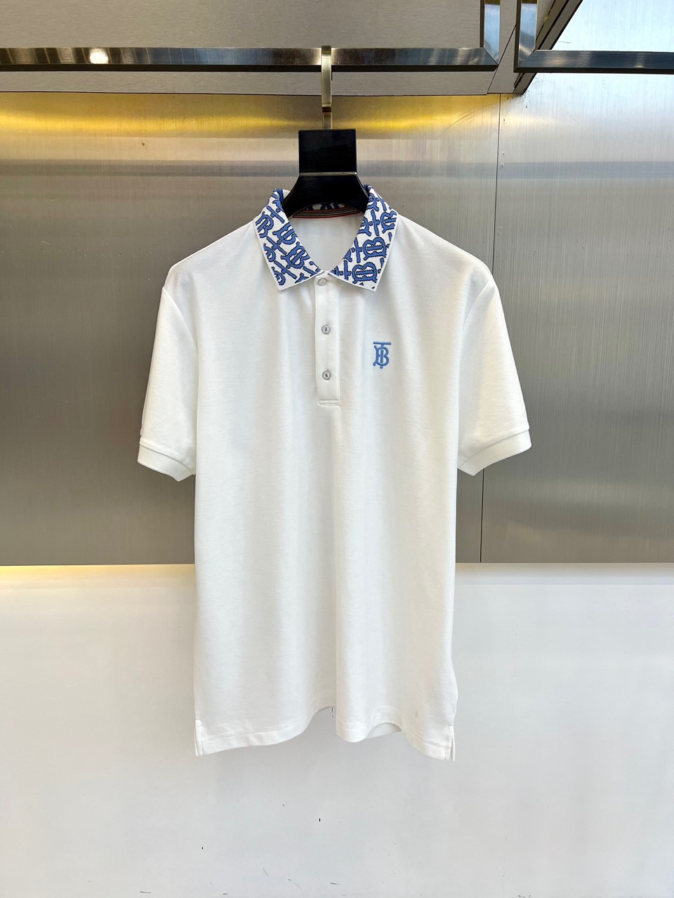 Burberry Kleidung Polo T-Shirt Hochwertige Replik
 Männer Baumwolle Frühling/Sommer Kollektion Fashion Lässig