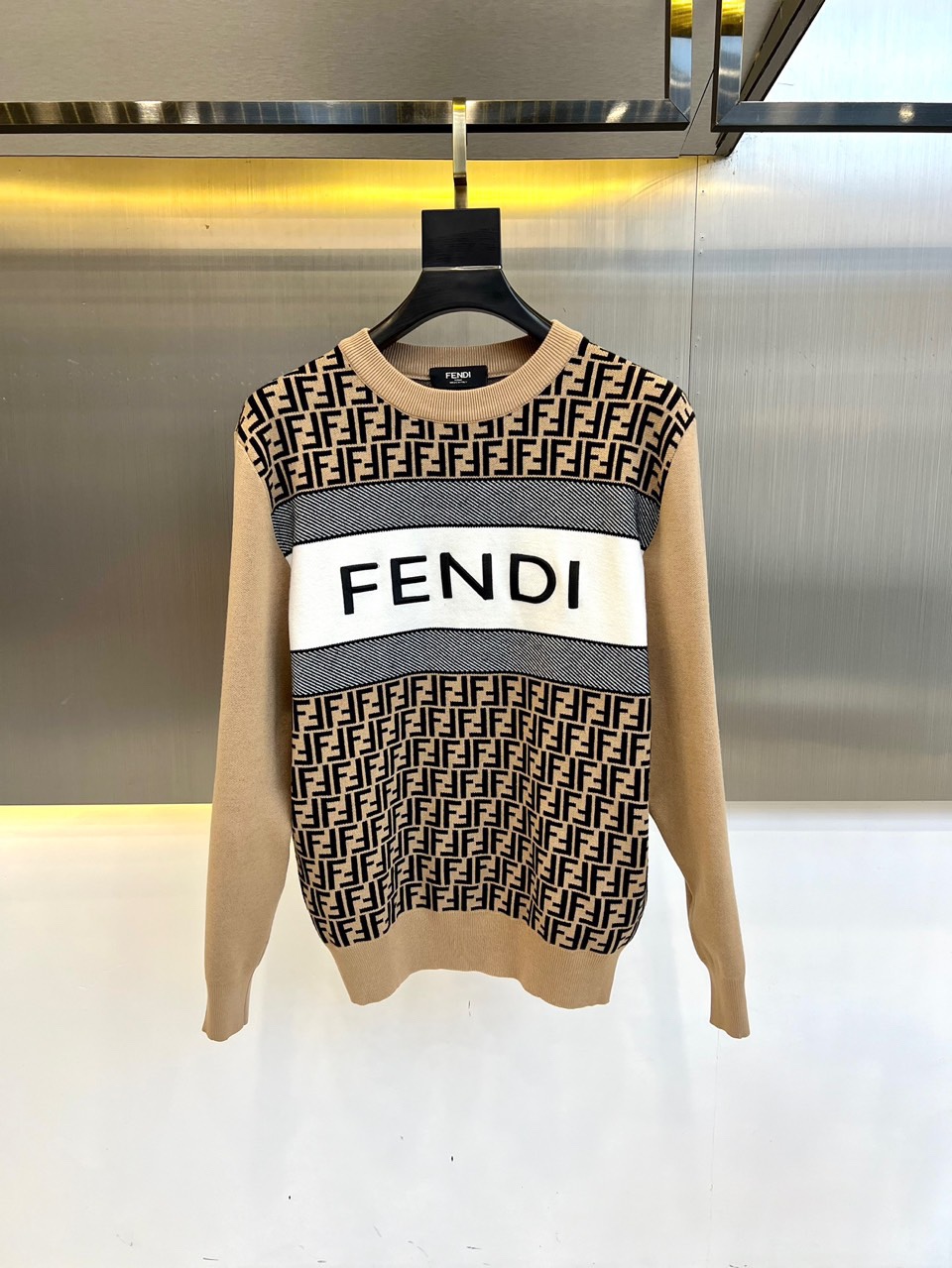 Fendi Kleding Trui Sweatshirts Breien Lente/herfstcollectie