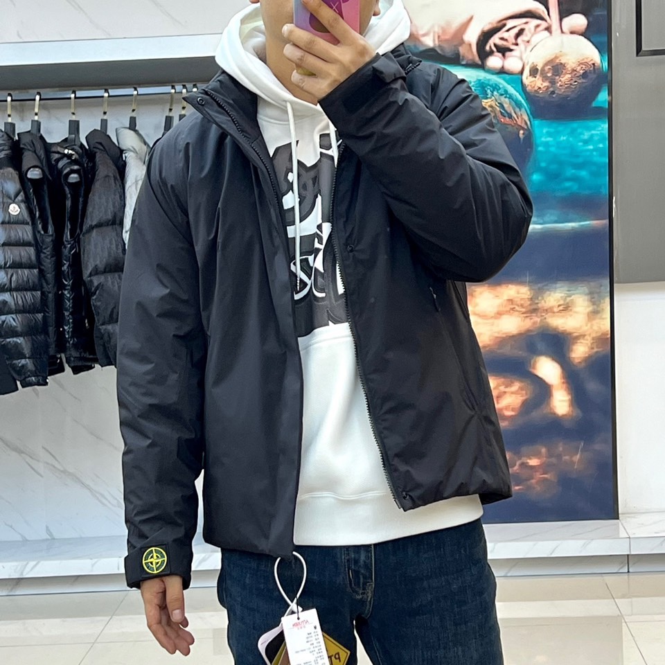 StoneIsland石头岛黑科技独家出品24FW独家出品户外运动系列连帽棉服一件过冬！比羽绒服还保暖！