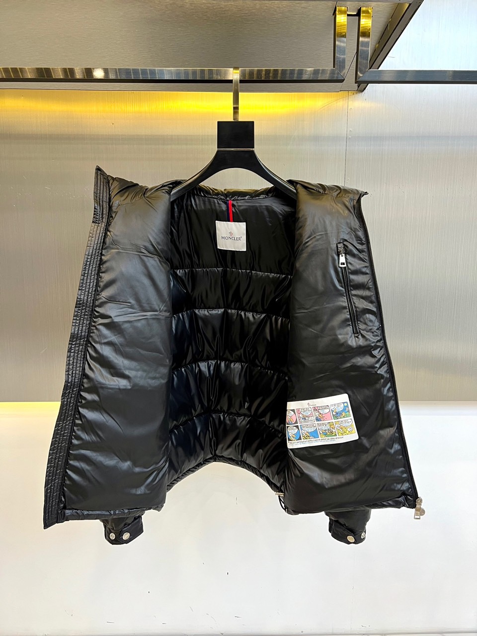 Moncler/蒙口鹅绒24秋冬新品Skarstind轻盈保暖外套时尚条纹字母男士羽绒服Skarstin