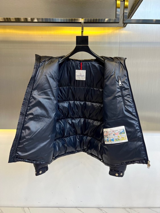 Moncler/蒙口鹅绒24秋冬新品Skarstind轻盈保暖外套时尚条纹字母男士羽绒服Skarstin