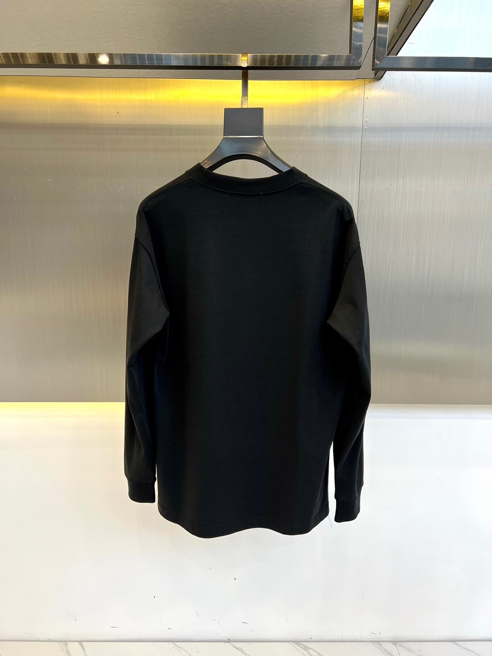 “New Rounded Autumn 2025 Long Sleeve Cotton T-Shirt with Logo Print, Unisex S-XXL Sizes” - 图片 7