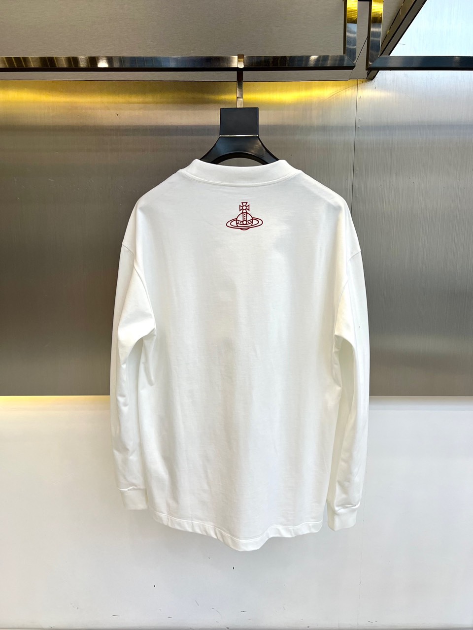 “Vivienne Westwood 2024 Autumn Western Queen Long Sleeve T-Shirt – Gender-Neutral Men and Women, 48-56” - 图片 7
