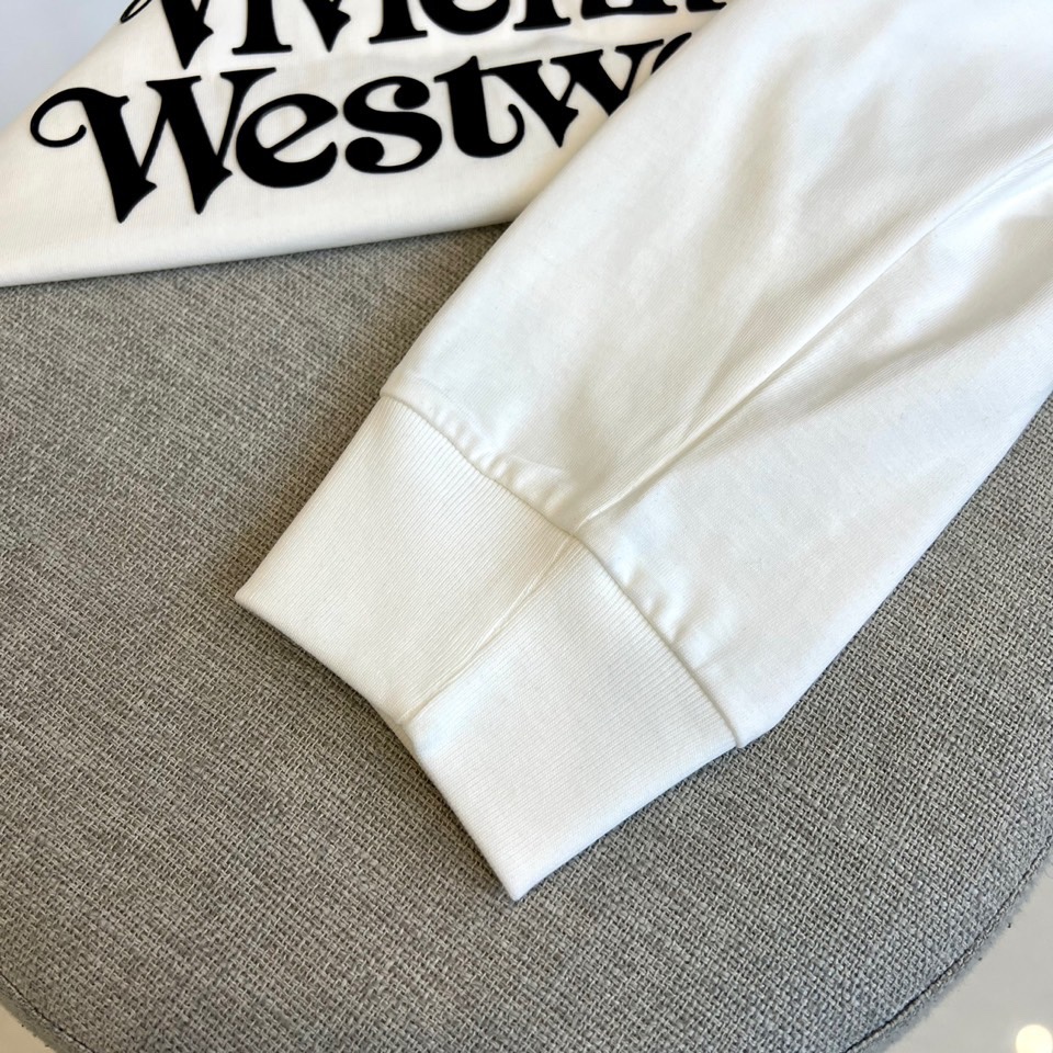 “Vivienne Westwood 2024 Autumn Western Queen Long Sleeve T-Shirt – Gender-Neutral Men and Women, 48-56” - 图片 5