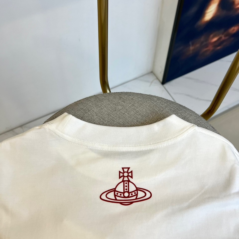 “Vivienne Westwood 2024 Autumn Western Queen Long Sleeve T-Shirt – Gender-Neutral Men and Women, 48-56” - 图片 8