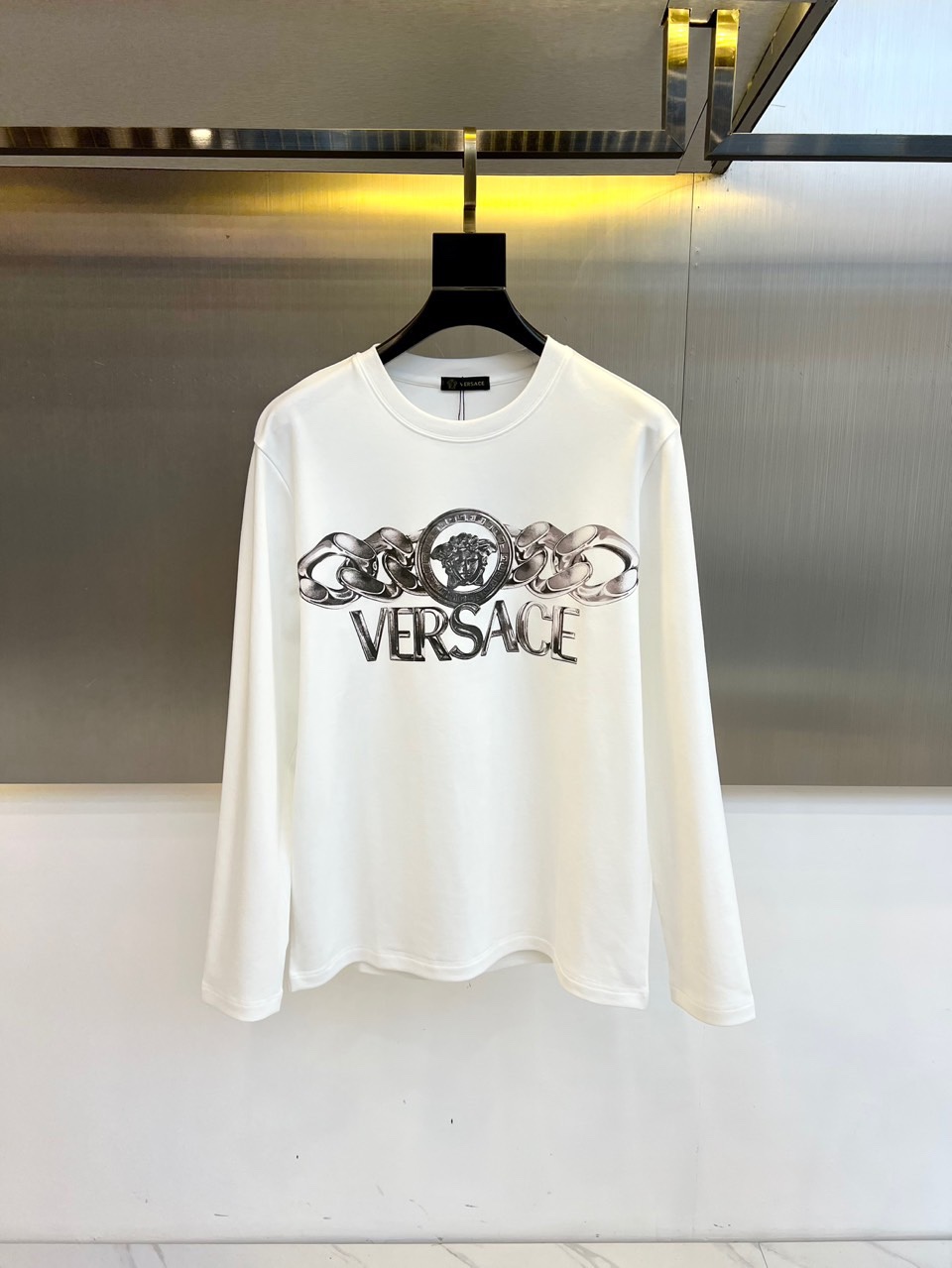 “2025 Spring Fashion: Vers Van Sage Long-Sleeved T-Shirts in High-Quality Cotton for a Sophisticated Look” - 图片 1