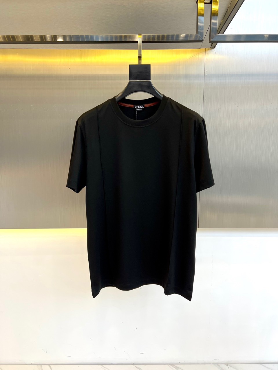 NO:119195,Zz*a Zz*a 2025 spring clothing new round neck, the most practical round neck short-sleeved T-shirt. The exclusive fixed-woven fabric 