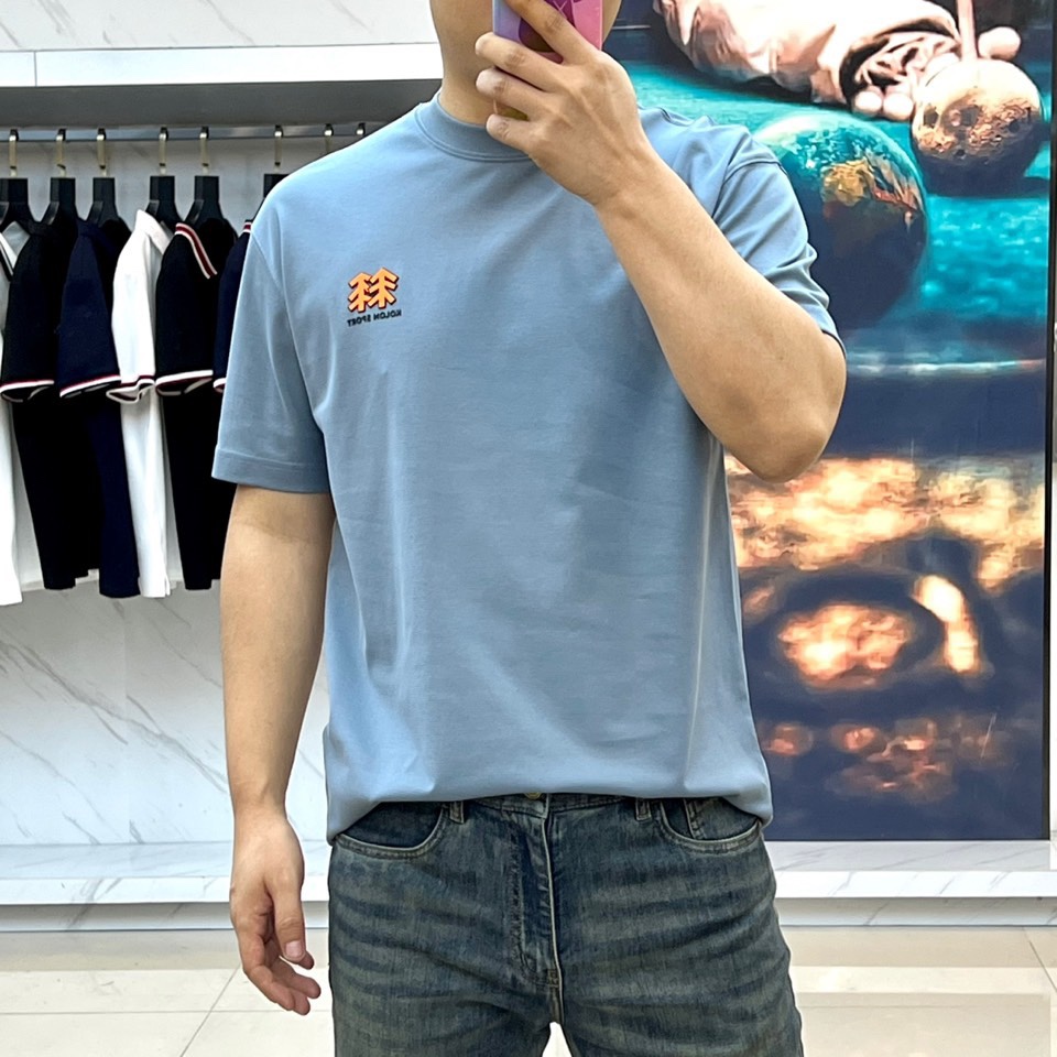 “2025 Spring & Summer Singles: Fast-Dry, Fashionable T-Shirt Series with Luxurious Cotton Quality” - 图片 2