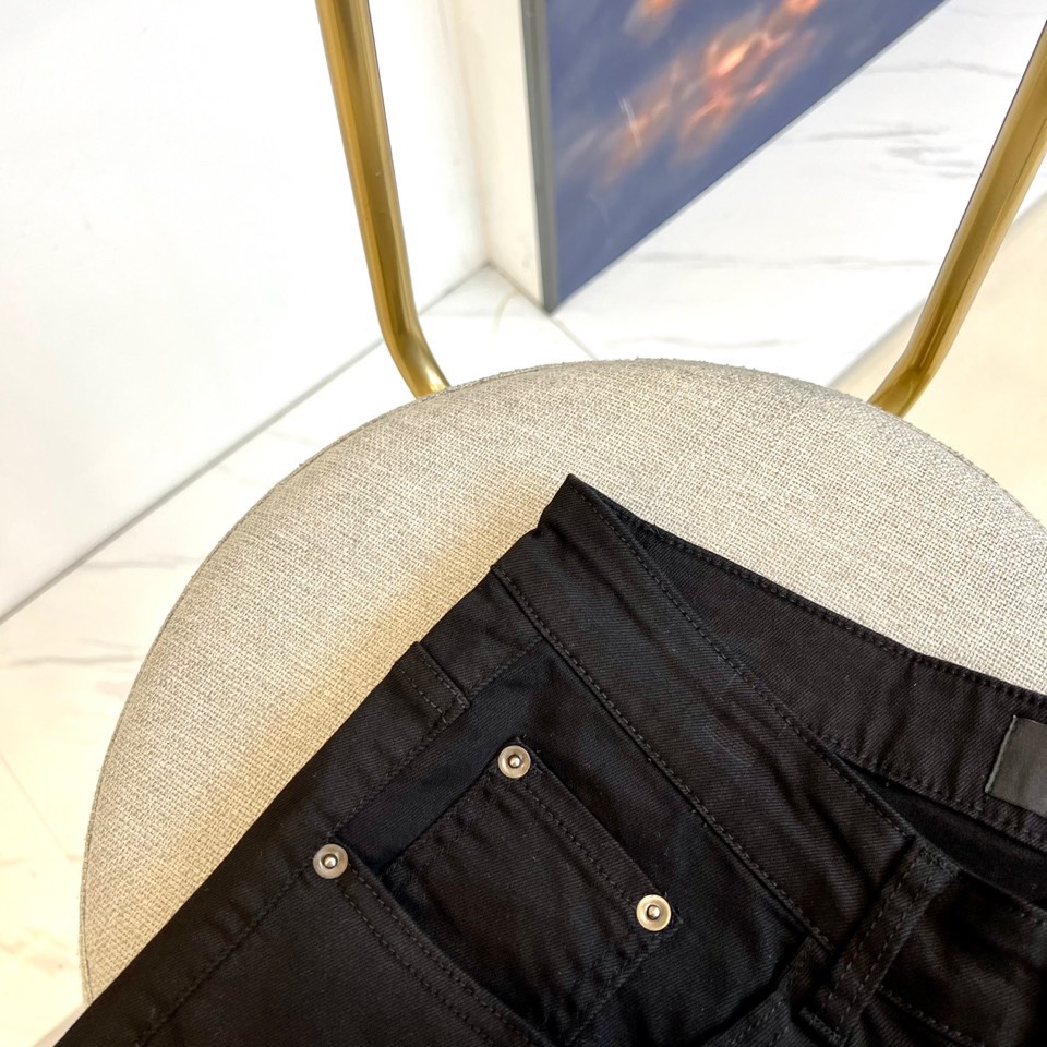 San Roland 2025 Spring/Summer New Classics: Brushed Back Pocket Jeans with Premium Cotton Blend - 图片 5