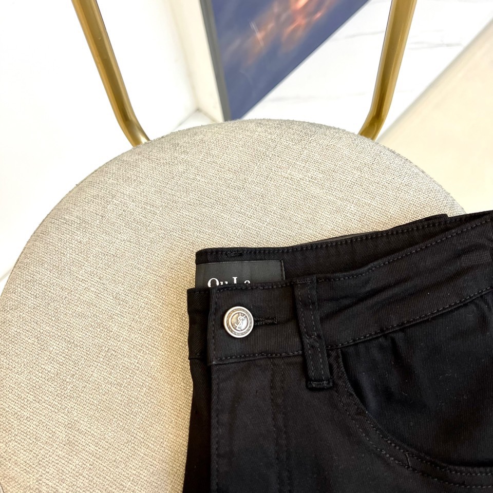 San Roland 2025 Spring/Summer New Classics: Brushed Back Pocket Jeans with Premium Cotton Blend - 图片 4