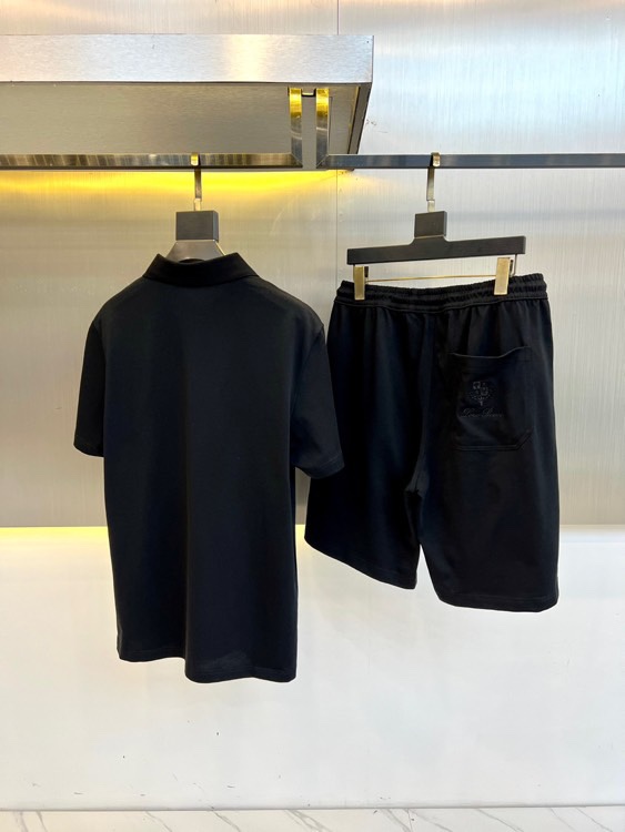
lp。、25年春夏季新款运动休闲套装，外贸公司订单顶级品质，完胜，意大利客供进口欧棉面料，顺滑细腻，贴
