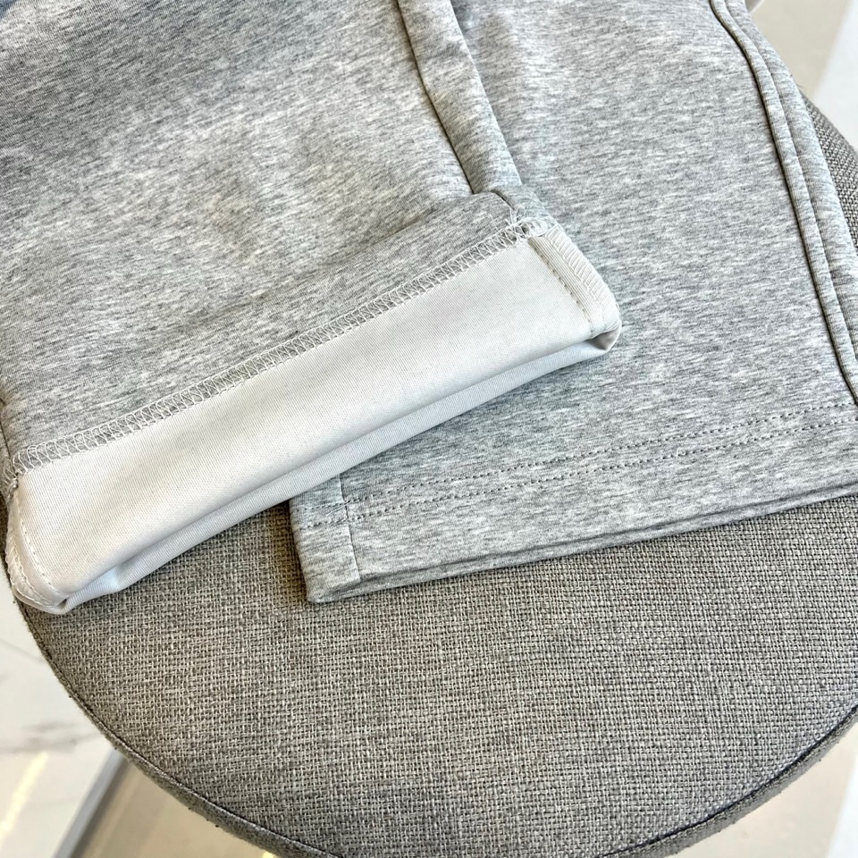 High-Quality Tom Brown Cotton Sweatpants for Spring and Summer Recreation - 图片 6
