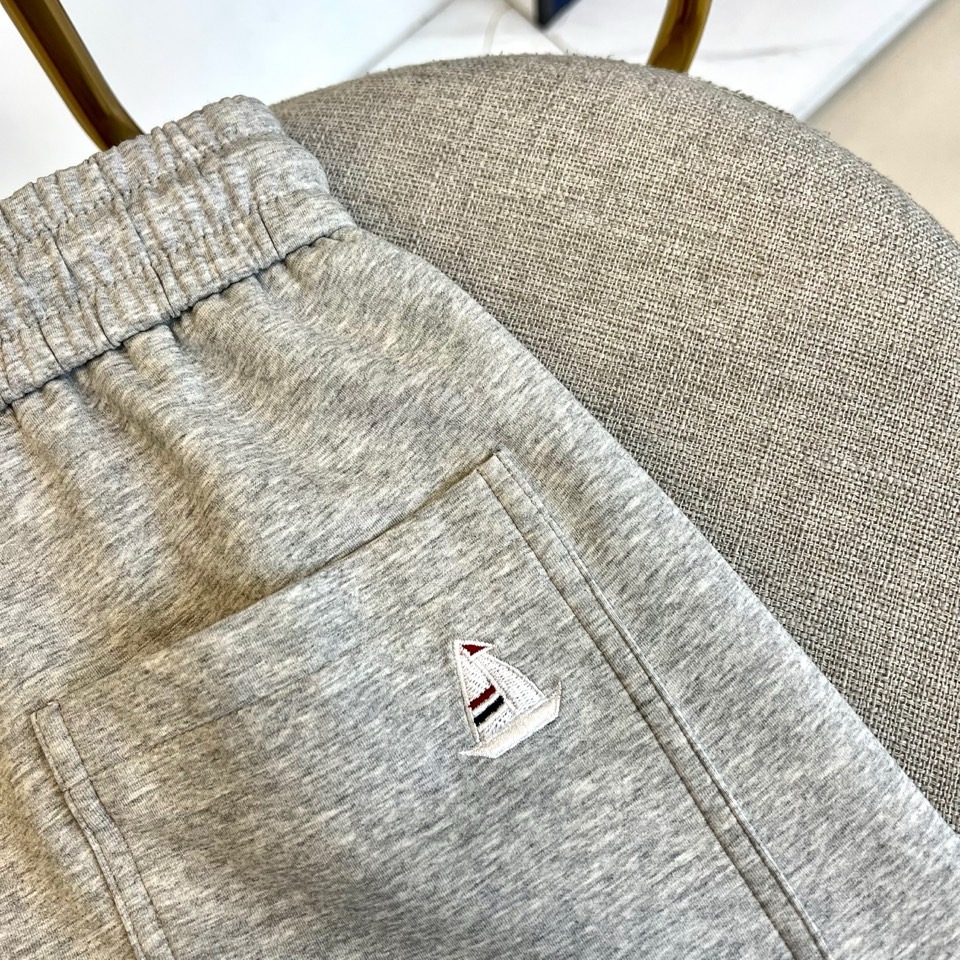 High-Quality Tom Brown Cotton Sweatpants for Spring and Summer Recreation - 图片 7