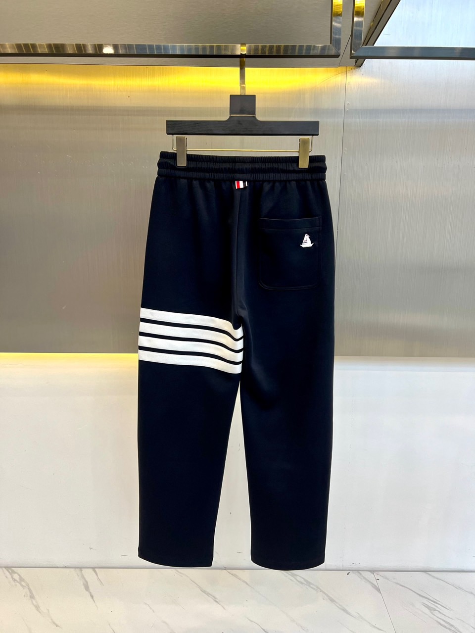 High-Quality Heavy Cotton Sweatpants for Spring and Summer, Sizes 48-56 - 图片 2