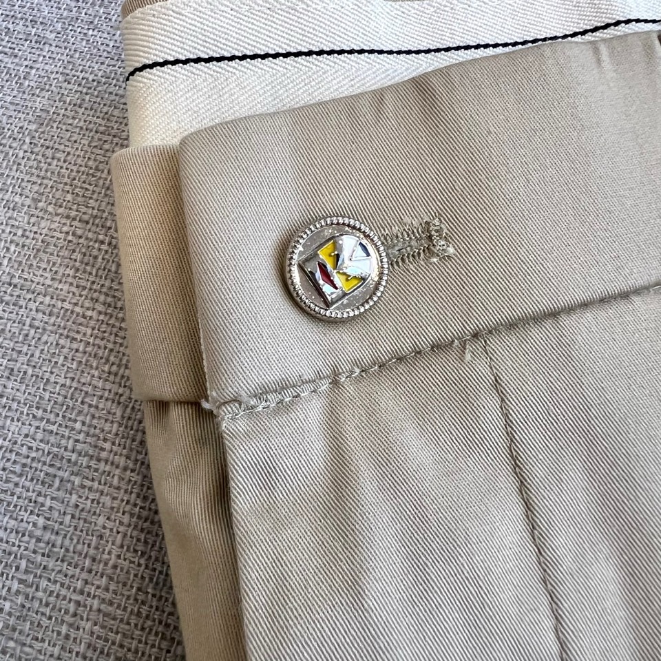 Luxurious Business and Leisure Pants with Gold Fusion Fabric – Findy P7000 - 图片 4