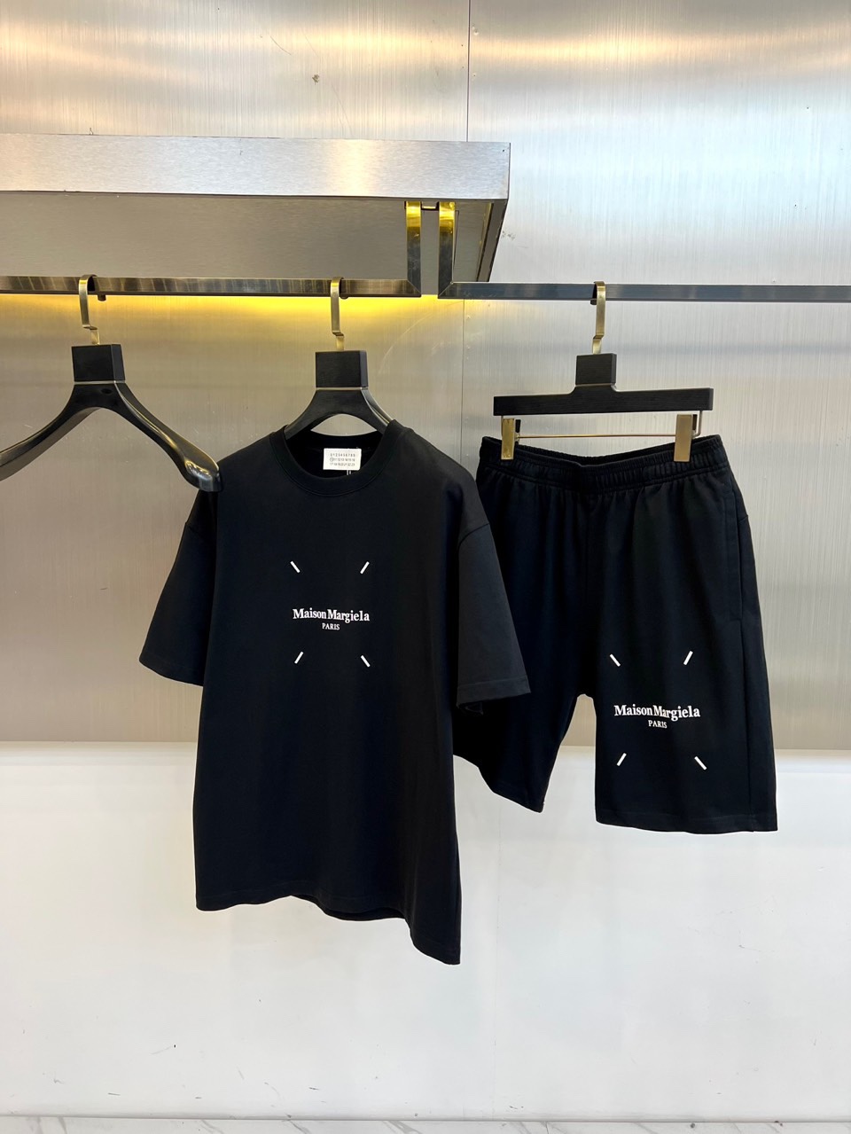P864, MAGELLA, PURE COTTON SUIT, CUSTOM FABRIC, 100% PURE COTTON, UPPER UPPER UPPER BODY, LARGER SIZE, M-2XL - 图片 1