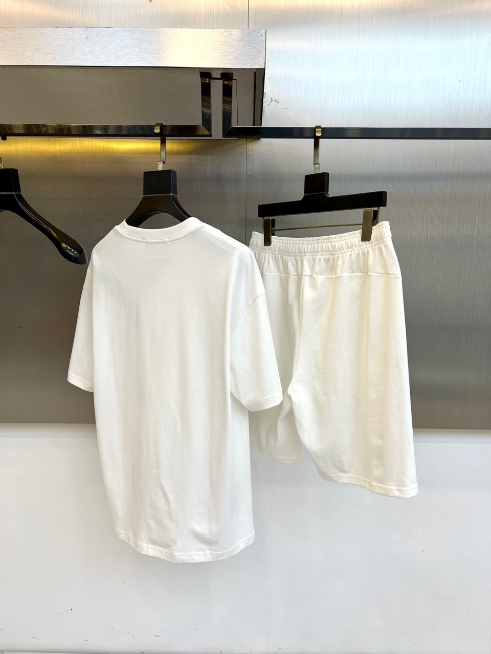 P864, MAGELLA, PURE COTTON SUIT, CUSTOM FABRIC, 100% PURE COTTON, UPPER UPPER UPPER BODY, LARGER SIZE, M-2XL - 图片 2