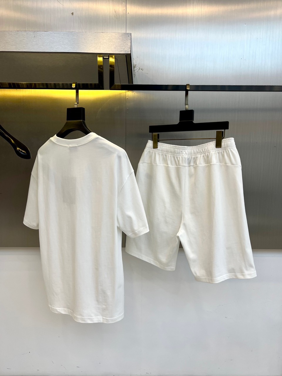 P864, BARBOLI, PURE COTTON SUIT, CUSTOM FABRIC, 100% PURE COTTON, UPPER UPPER UPPER BODY, UPPER SIZE, M-2XL - 图片 2