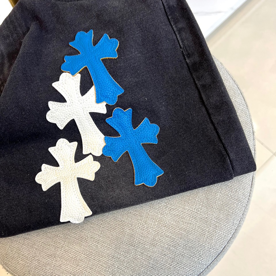 Crocson 2025FW Broad-Legged Jeans: Quality Fabric, Stylish Design, Perfect Branding, Luxurious Style. - 图片 5