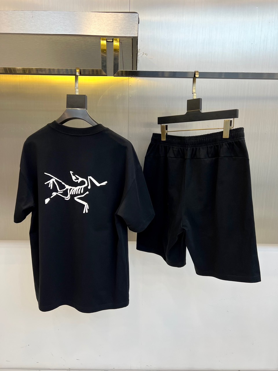 “Pure Cotton Suit with Custom Fabric for Larger Sizes, M-2XL” - 图片 2