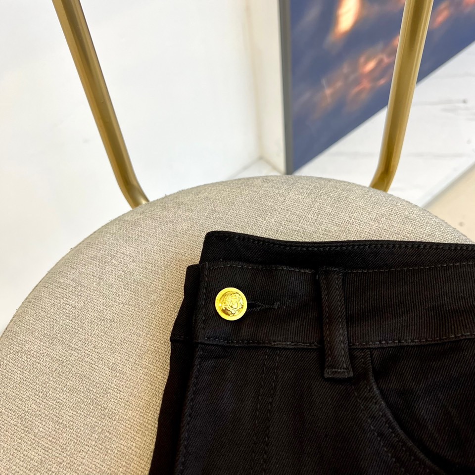 Men’s Classic Blue Fresh Water Cotton Pants for 2025 Spring/Summer - 图片 4