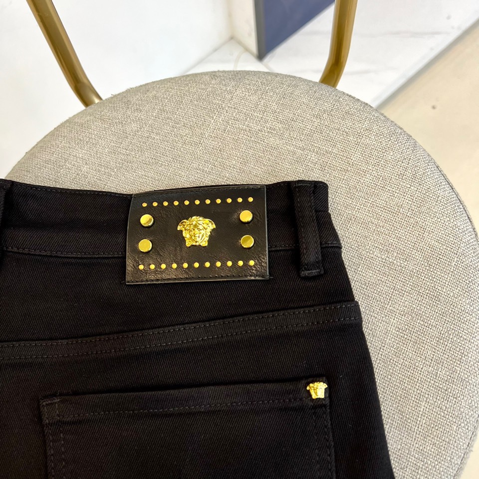 Men’s Classic Blue Fresh Water Cotton Pants for 2025 Spring/Summer - 图片 7