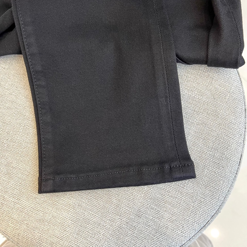 Men’s Classic Blue Fresh Water Cotton Pants for 2025 Spring/Summer - 图片 6