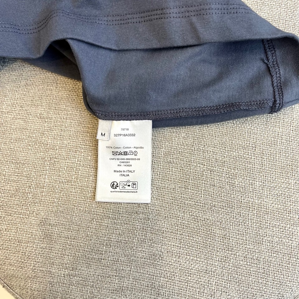 
Dio迪奥、25新款 男士棉质印花图案休闲宽松短袖t恤，图案印花，采用高密度莫代尔冰感面料，同布罗纹圆