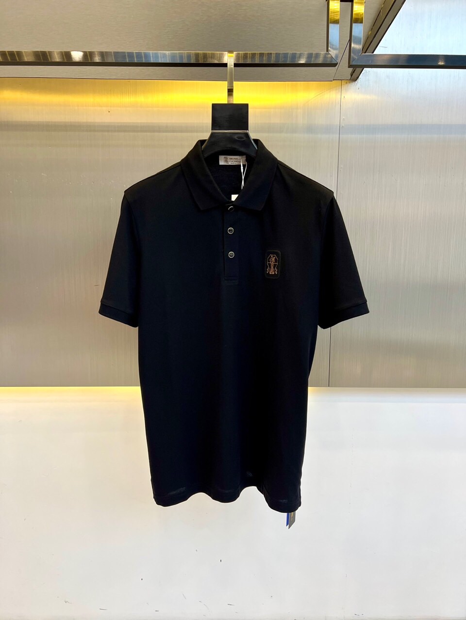 
BC、2025s经典标志性Logo点缀元素 经典时尚翻领 Polo衫短袖 ，贸易公司渠道订单，简约大气