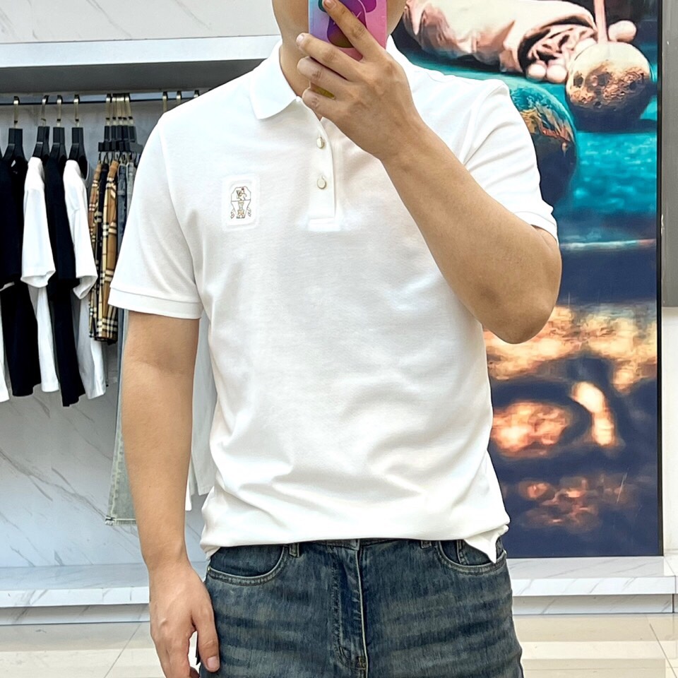 
BC、2025s经典标志性Logo点缀元素 经典时尚翻领 Polo衫短袖 ，贸易公司渠道订单，简约大气