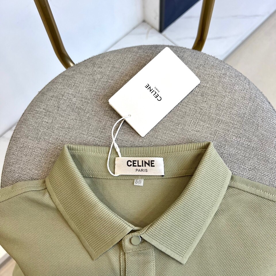 
塞琳、2025s经典标志性Logo点缀元素 经典时尚翻领 Polo衫短袖 ，贸易公司渠道订单，简约大气