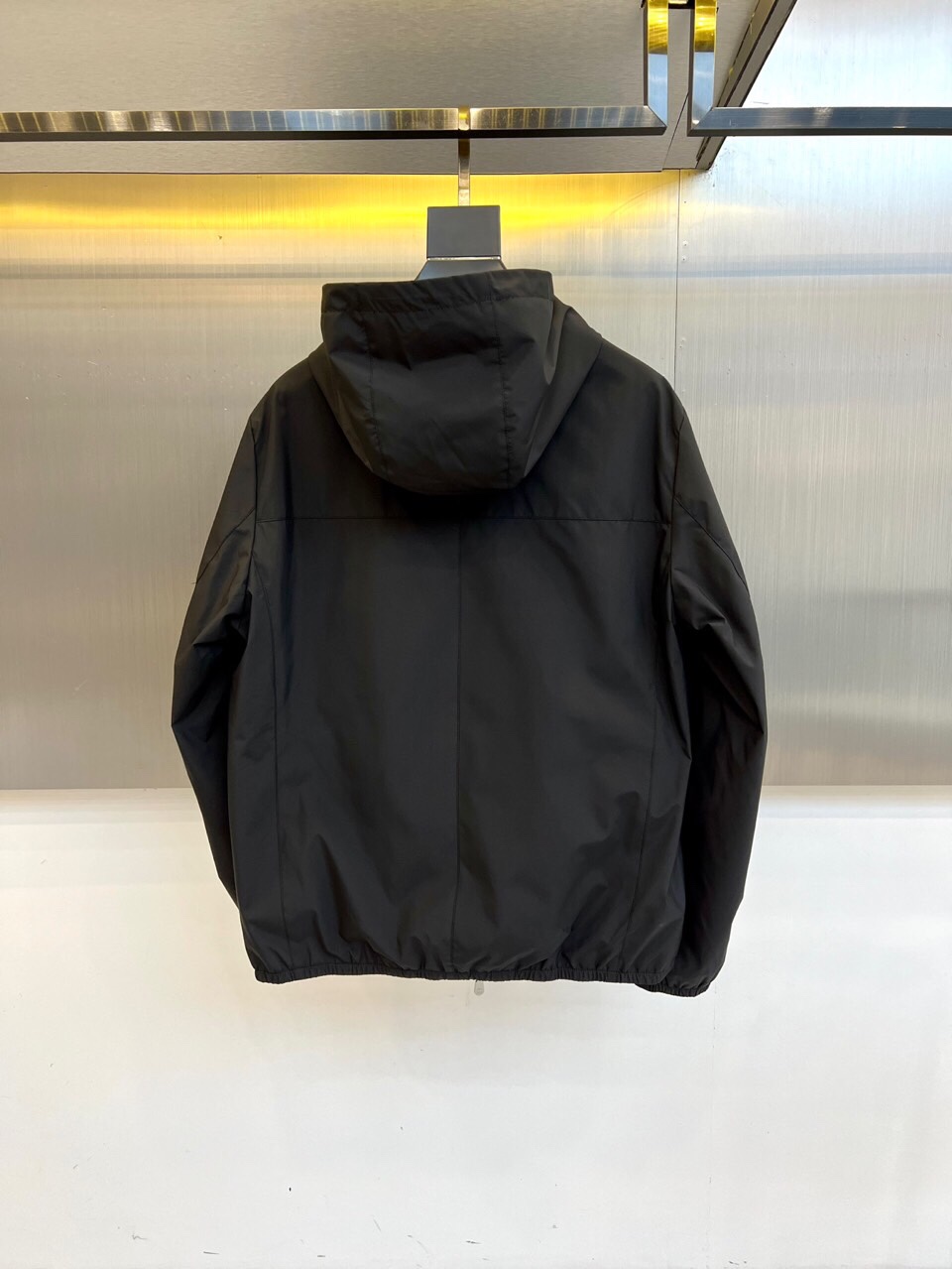 
Brunello cucinelli-意大利BC男装早秋新款老钱风时尚休闲夹棉/薄棉连帽风衣男士时尚夹