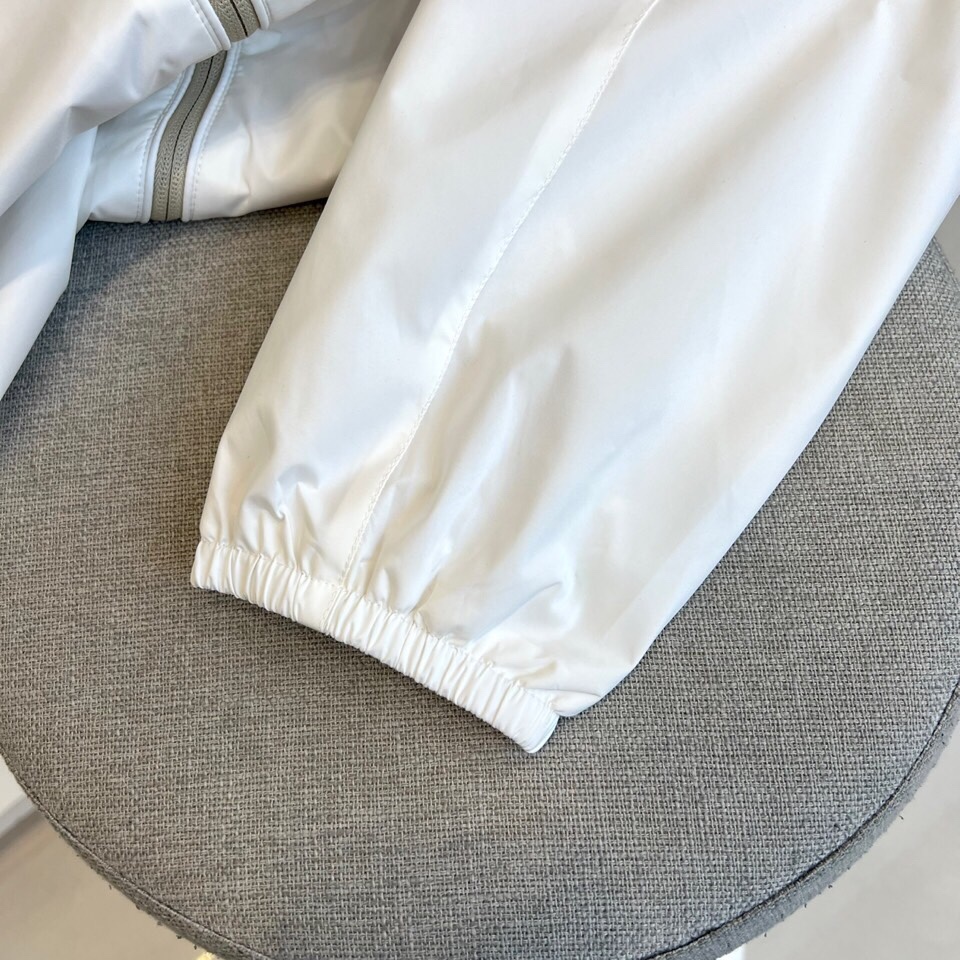 
Brunello cucinelli-意大利BC男装早秋新款老钱风时尚休闲夹棉/薄棉连帽风衣男士时尚夹