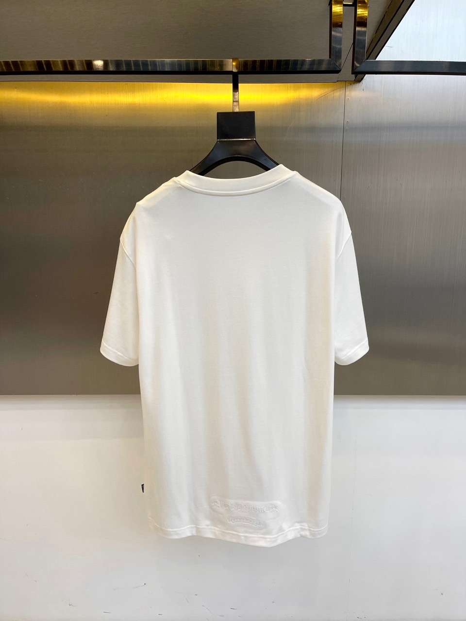 CHROME HEARTS克罗心、2025秋冬中袖打底衫。将标志性哥特字体