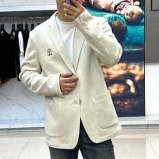 BC-Brunello Cucinelli男士休闲羊毛西服外套,22.5%羊毛15%尼龙,38%丙烯酸纤 BC-Brunello Cucinelli男士休闲羊毛西服外套,22.5%羊毛15%尼龙,38%丙烯酸纤
