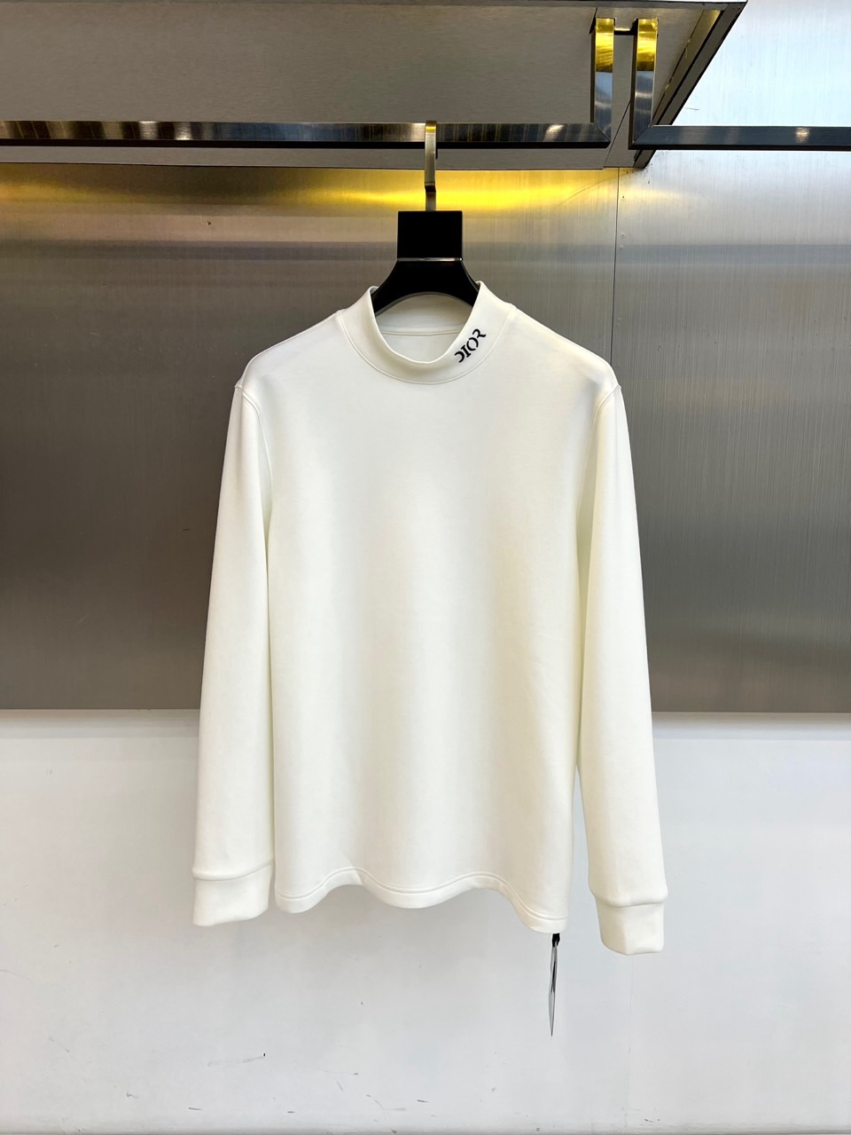 Dio迪奥、【高品质】25s秋冬款新品中领套头长袖T恤卫衣，面料采用舒弹莫代尔棉空气层/新疆棉混纺 特性