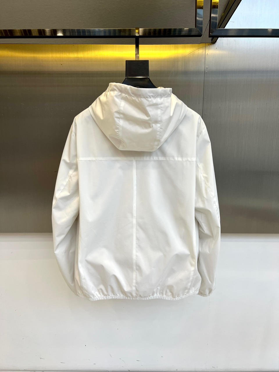 Brunello cucinelli-意大利BC男装早秋新款老钱风时尚休闲夹棉/薄棉连帽风衣男士时尚夹克
