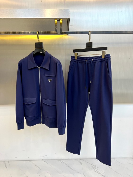 Prad普拉、2025秋冬奢境新作｜Prada翻领运动套装，定义都市精英美学Prada 2025秋冬系列