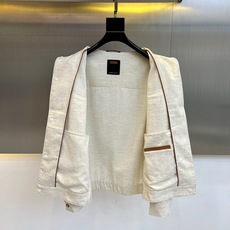 Zegna杰尼亚、2025春夏新品Z家混纺复合立体口袋衬衫夹克外套。男士商务休闲翻领设计外套夹克,客供进 Zegna杰尼亚、2025春夏新品Z家混纺复合立体口袋衬衫夹克外套。男士商务休闲翻领设计外套夹克,客供进