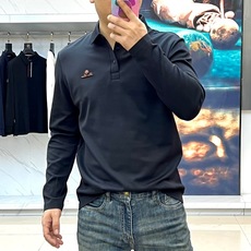 Loro Piana-lP🆕、25秋冬精品长袖POLO系列。• 左胸经典刺绣徽标:精绣字母Logo与盾形 Loro Piana-lP🆕、25秋冬精品长袖POLO系列。• 左胸经典刺绣徽标:精绣字母Logo与盾形
