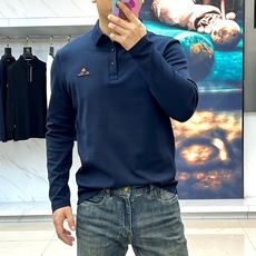 Loro Piana-lP🆕、25秋冬精品长袖POLO系列。• 左胸经典刺绣徽标:精绣字母Logo与盾形 Loro Piana-lP🆕、25秋冬精品长袖POLO系列。• 左胸经典刺绣徽标:精绣字母Logo与盾形