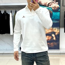 Loro Piana-lP🆕、25秋冬精品长袖POLO系列。• 左胸经典刺绣徽标:精绣字母Logo与盾形 Loro Piana-lP🆕、25秋冬精品长袖POLO系列。• 左胸经典刺绣徽标:精绣字母Logo与盾形