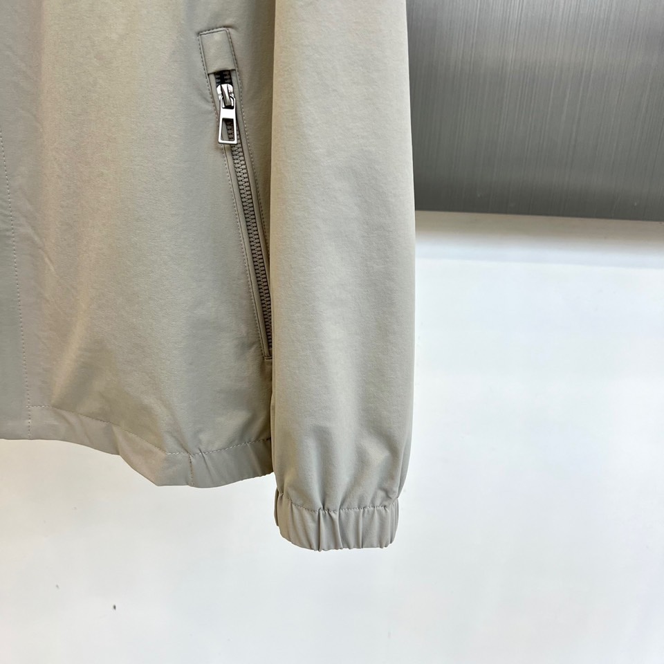 Loro Piana诺悠翩雅、意大利lP🆕男装2025春装季新款时尚百搭商务休闲运动翻领夹克外套。超前卫