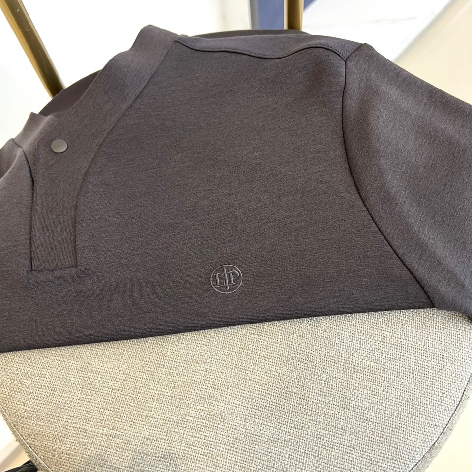 Loro Piana Men's Long Sleeve Polo Shirt, Button-Down Collar, Slim Fit 6 i1760282460 2708 0