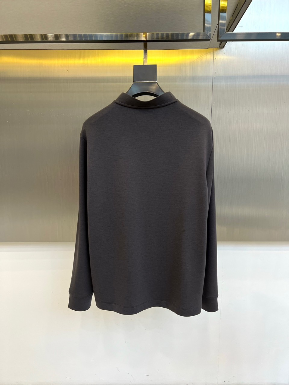 Loro Piana Men's Long Sleeve Polo Shirt, Button-Down Collar, Slim Fit 9 i1760282460 4896 6