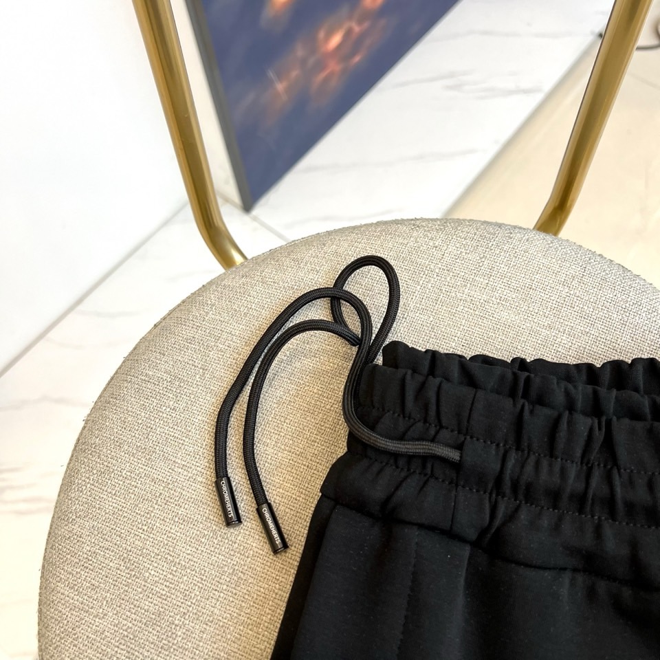 Ch克罗心、 2025s秋冬新款空气层棉质抽绳卫裤，男士经典印花徽标时尚运动休闲抽绳卫裤！采用客供进口2