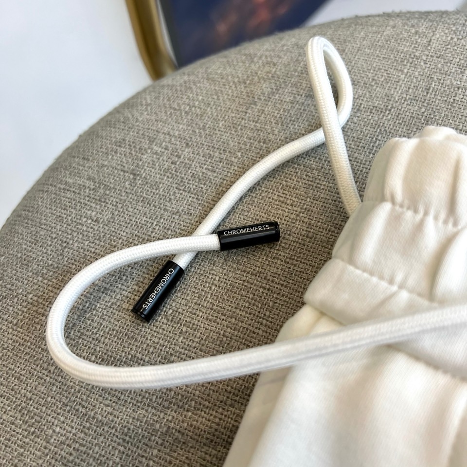 Ch克罗心、 2025s秋冬新款空气层棉质抽绳卫裤，男士经典印花徽标时尚运动休闲抽绳卫裤！采用客供进口2