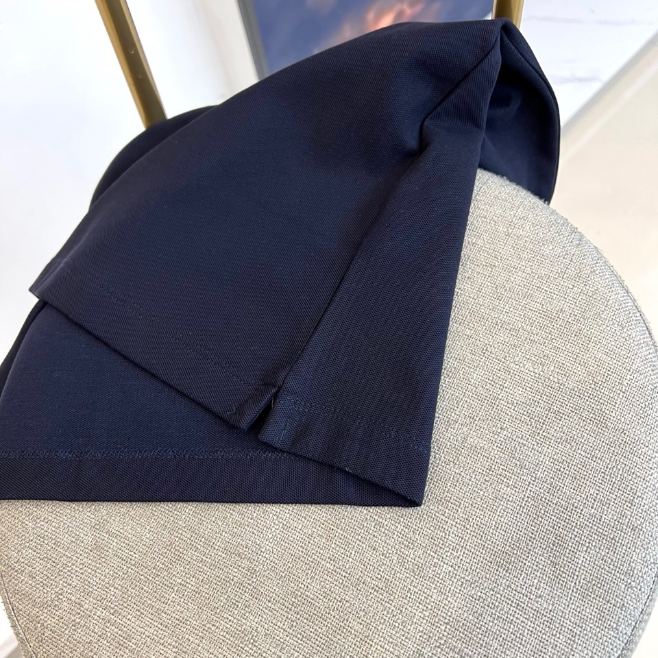 Brunello Cucinelli-BC、2025秋冬新品长袖Polo衫，以经典黑白配色演绎现代简约美