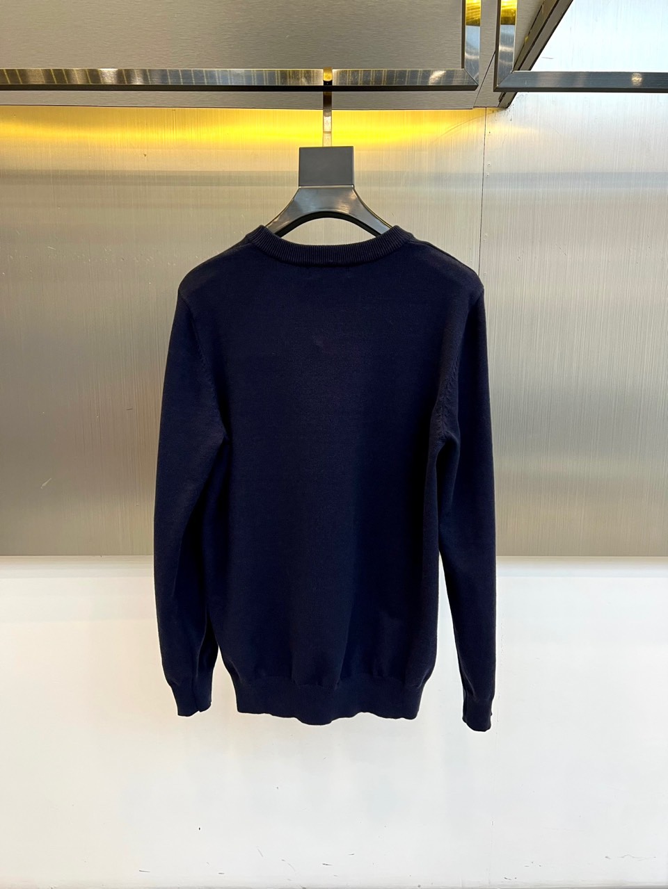 Brunello Cucinelli-BC，BC 2025秋冬系列新品圆领长袖针织衫，采用68%羊毛、2